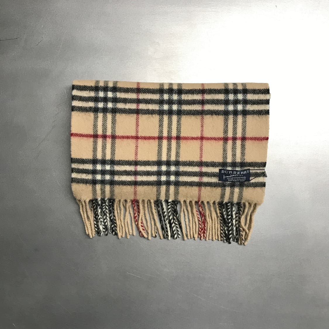 버버리 정품 램스울 머플러 베이지 상품이미지2