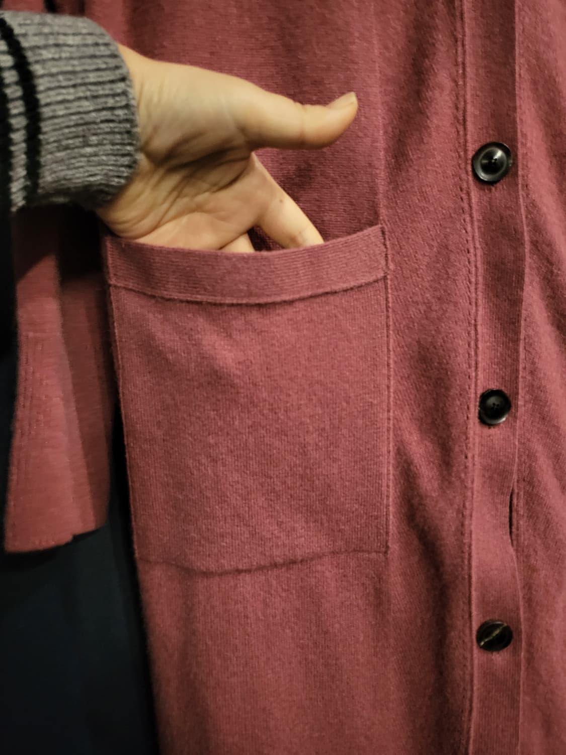 질스튜어트 캐시이어100% 롱가디건 상품이미지3