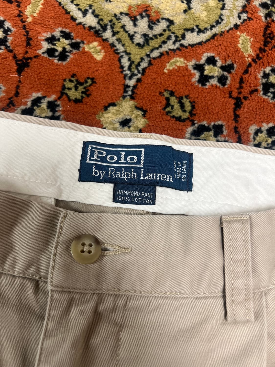 [30] 폴로 랄프로렌 빈티지 베이지 치노 팬츠 상품이미지4