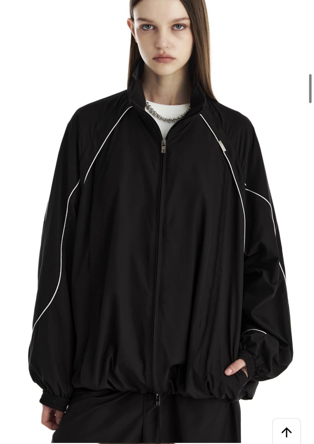 새상품) 트리밍버드 파이핑 셋업 트랙 점퍼 바람막이 상품이미지3