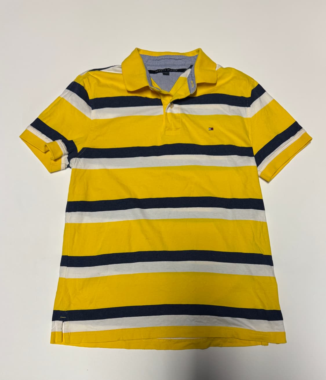 타미힐피거 귀여운 스트라이프 폴로 pk 반팔 카라티 M 상품이미지1
