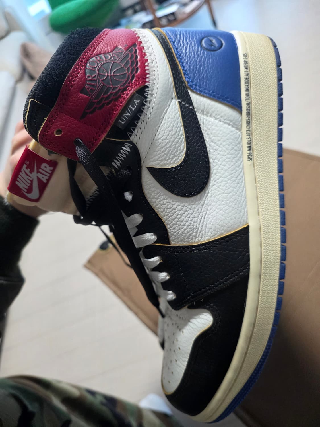 조던 유니온 프라그먼트 사이즈 교환 하실분 상품이미지6