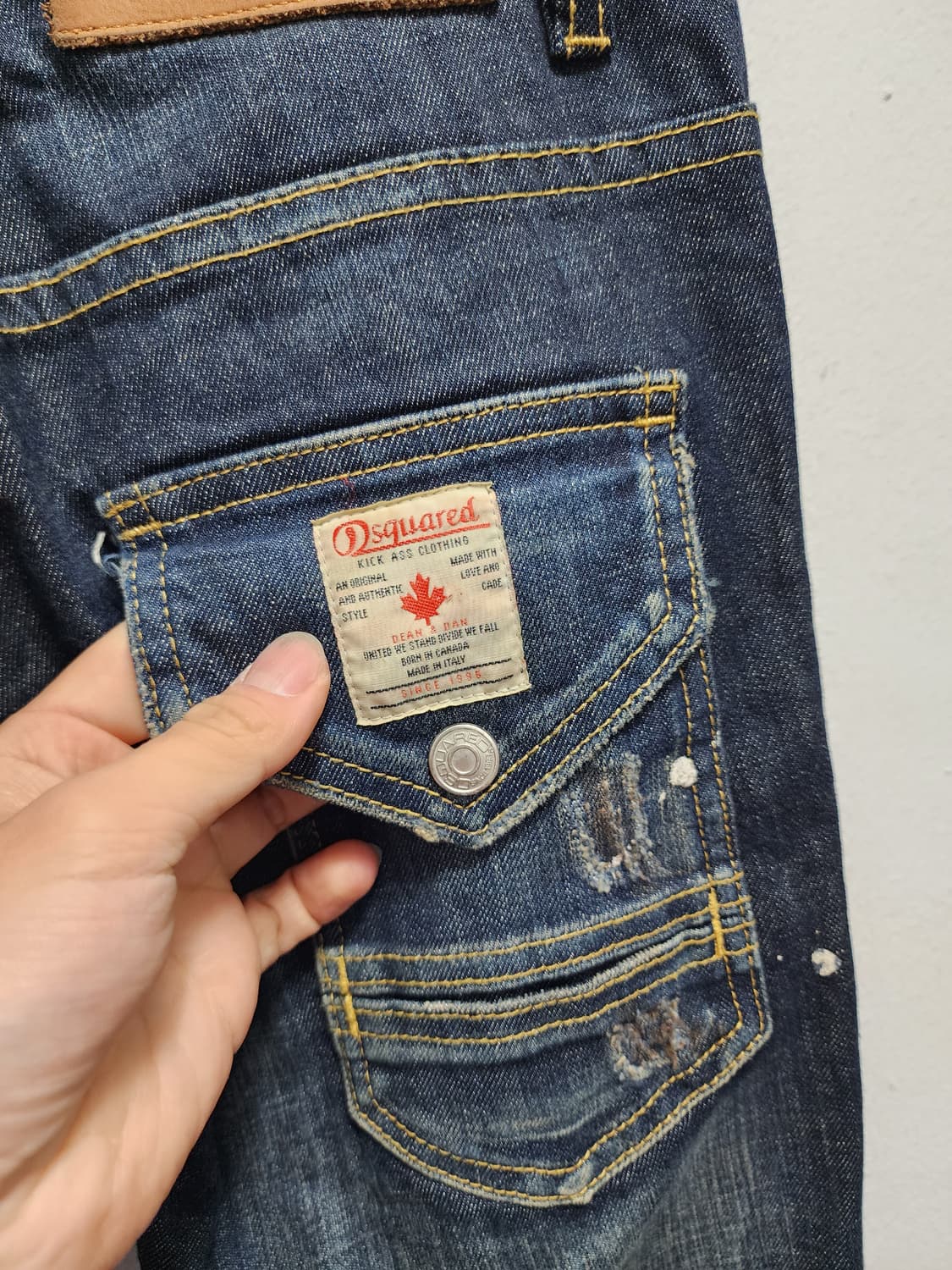 디스퀘어드2 데님 청바지 백포켓  상품이미지4
