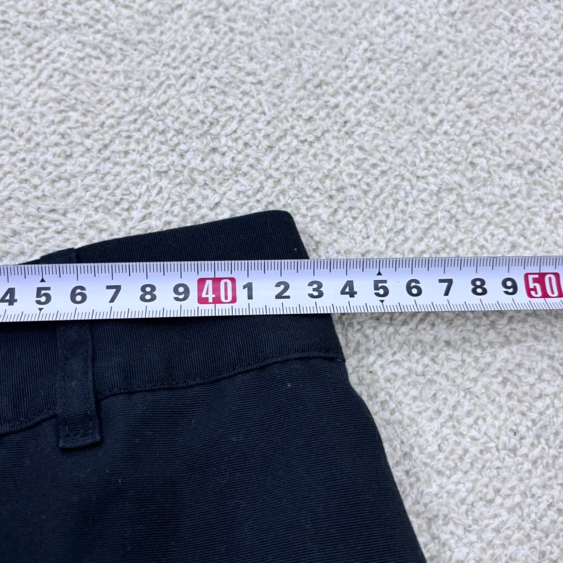 실측확인 컨버스 남성 블랙 밴딩 팬츠 0619E 상품이미지7