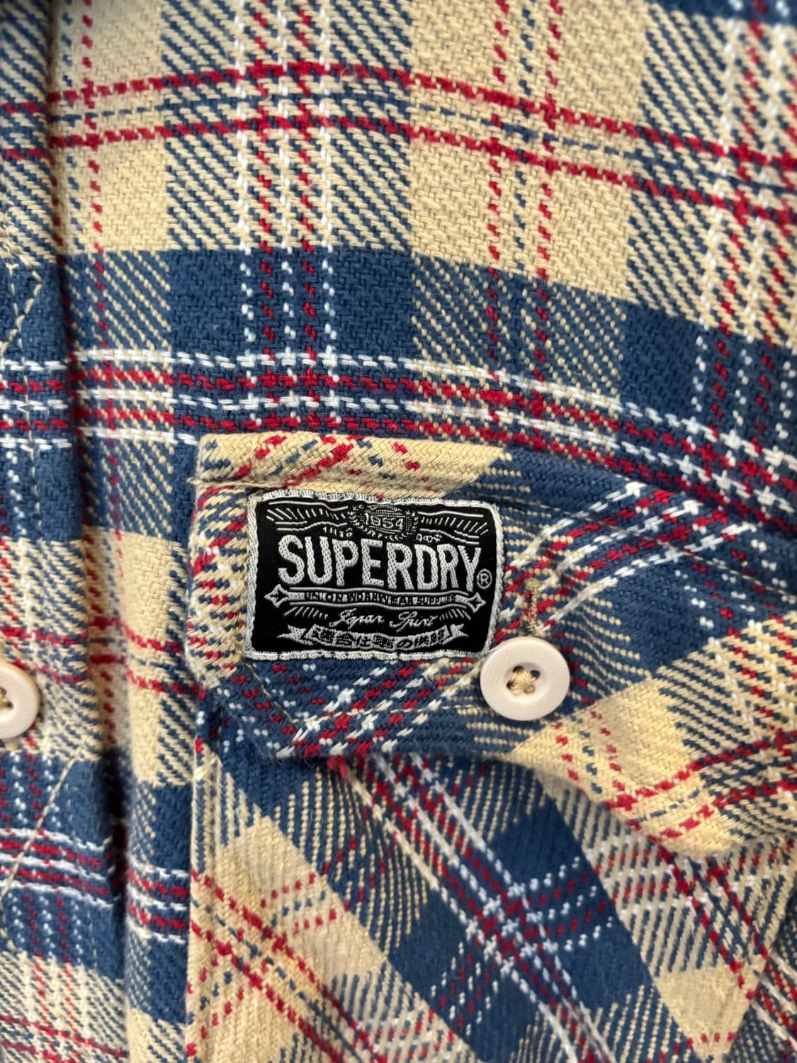 Superdry check shirt 상품이미지3