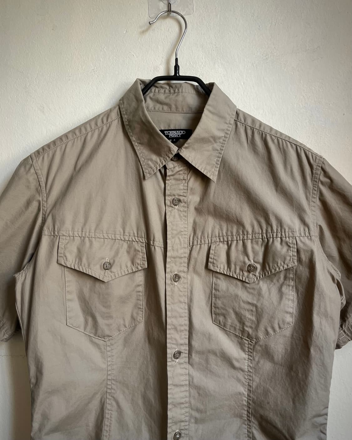 TORNADO MART Cargo Pocket Half Shirt 상품이미지4