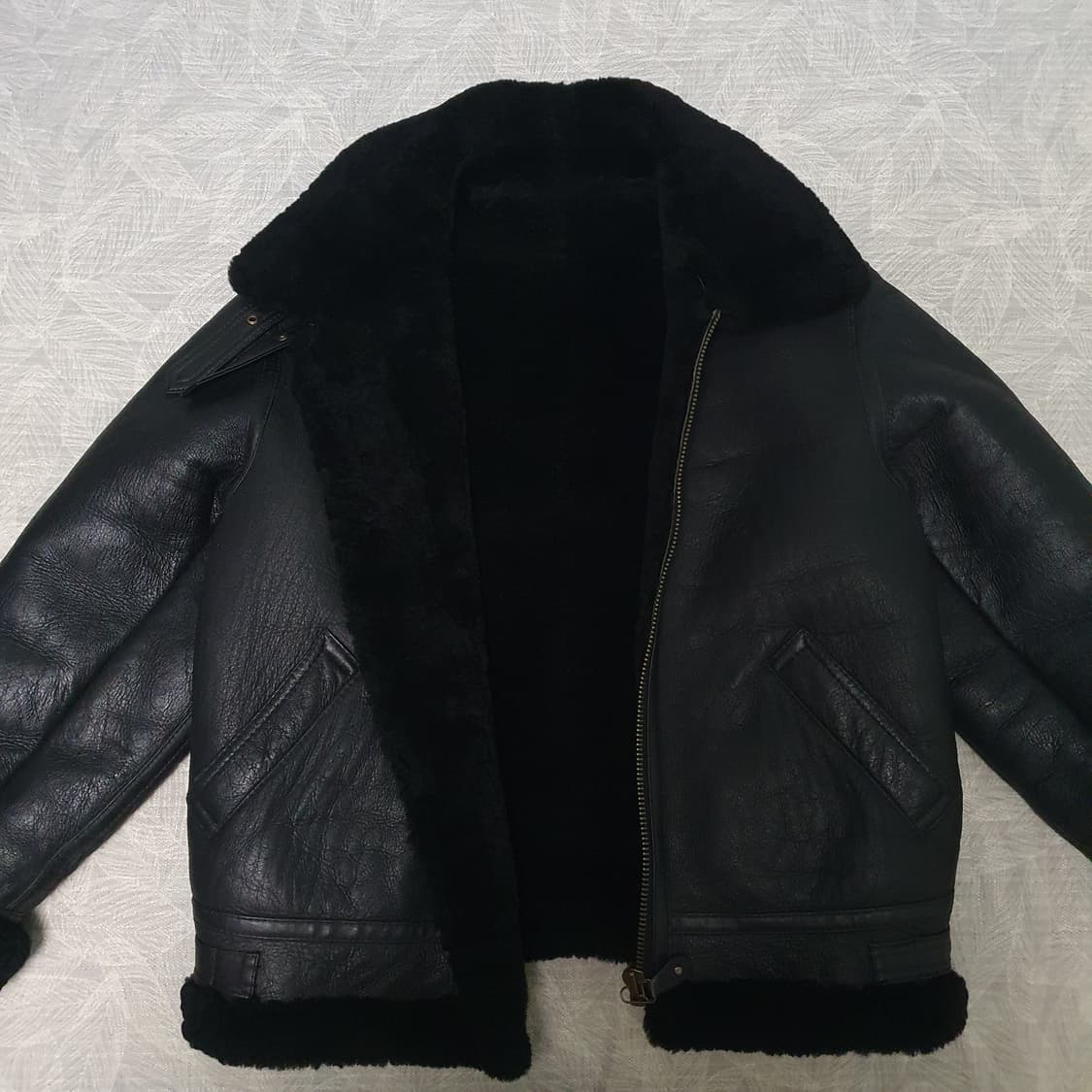 양가죽 빈티지 B3 무스탕 자켓 상품이미지3