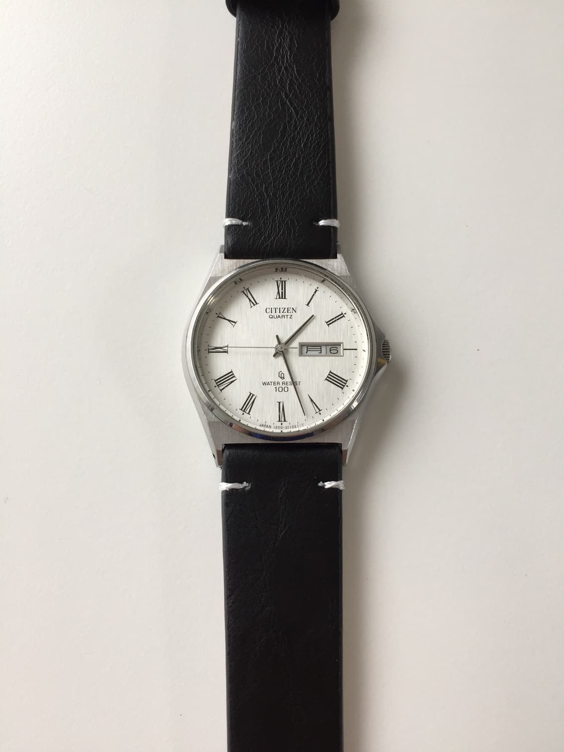 80s citizen roman index day-date quartz 상품이미지7