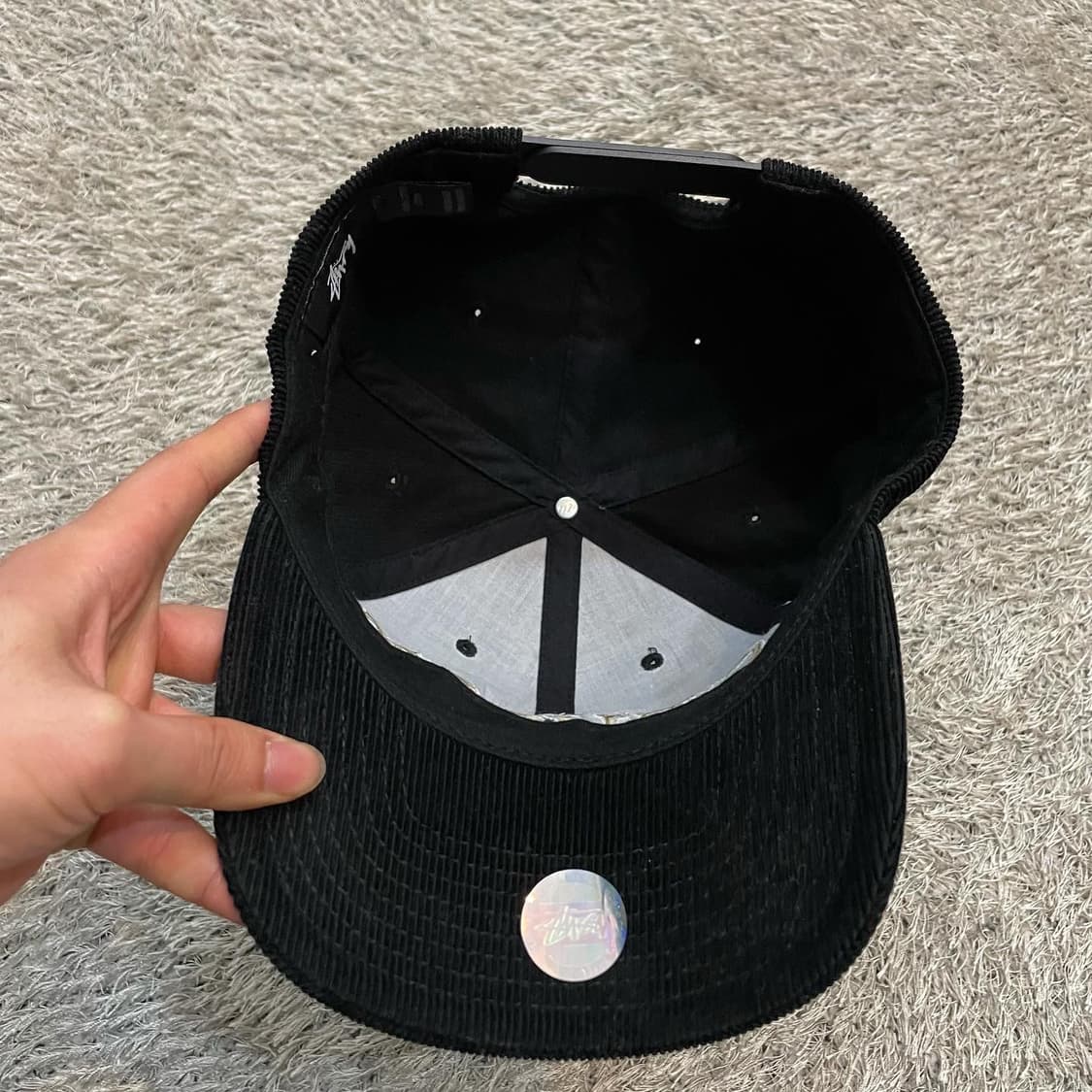 스투시 코듀로이 캡 상품이미지3