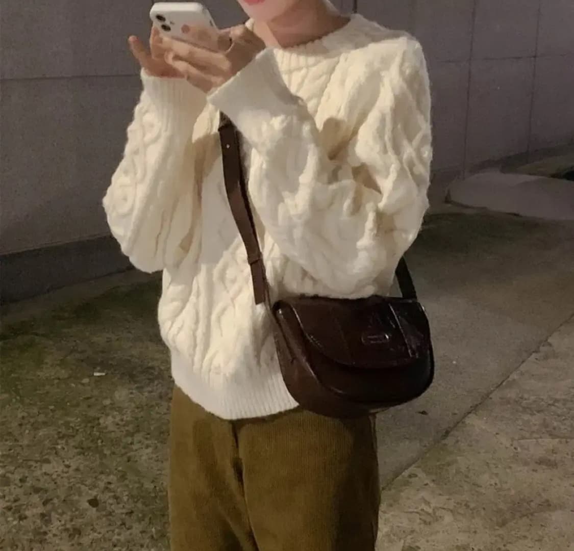 꽈배기 니트  상품이미지2