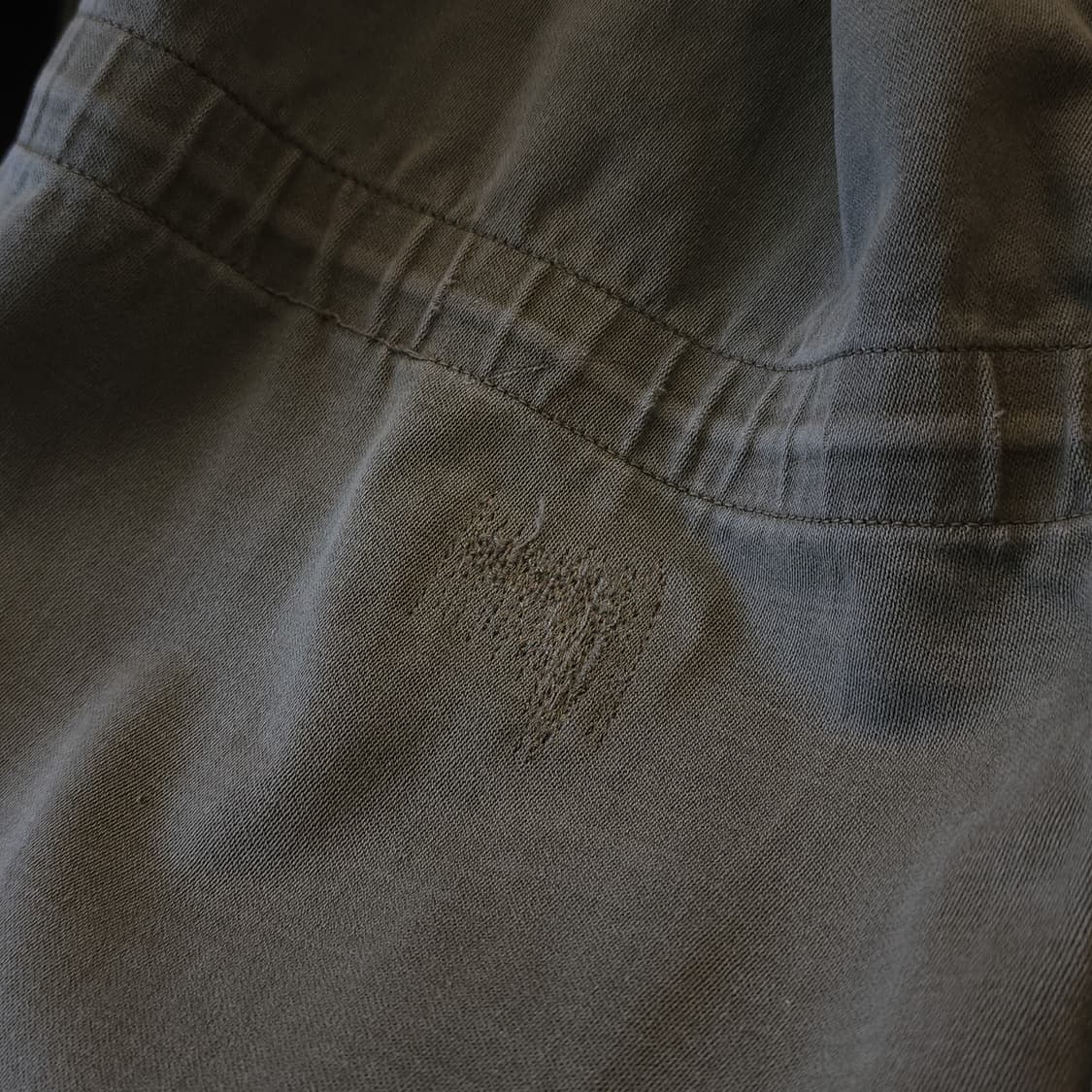 빈티지 프랑스군 m64 밀리터리 모즈파카 올리브 그린 페이딩 92C 상품이미지6