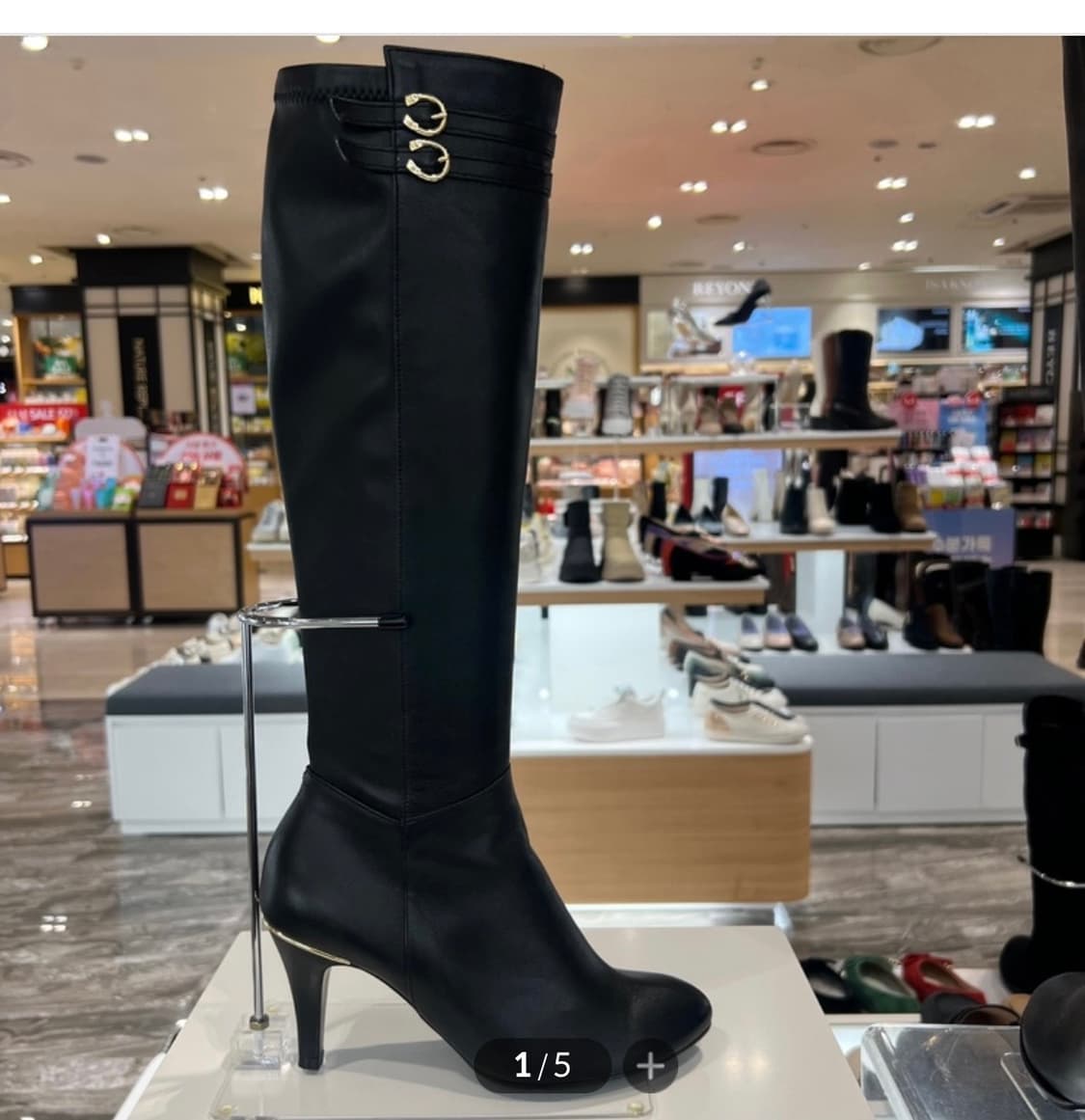 미소페 스판 롱 부츠 ( 정가 27 상품이미지2