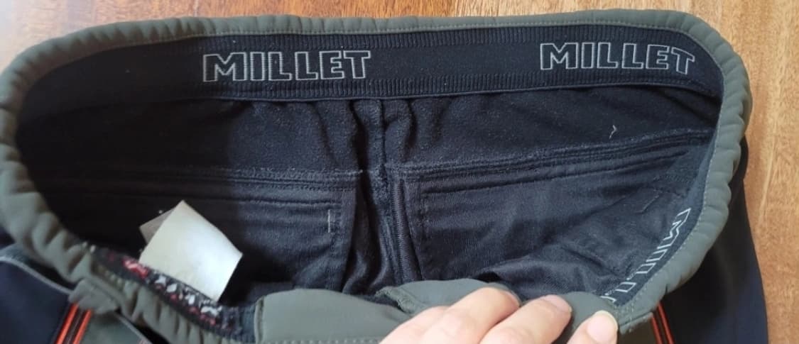 👔남성80사이즈👔 밀레 등산바지(기모)(벨트세트) 상품이미지3