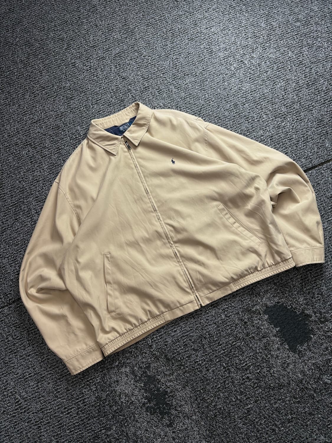 폴로 랄프로렌 포니로고 베이지 해링턴 스윙톱 자켓 3315 상품이미지1