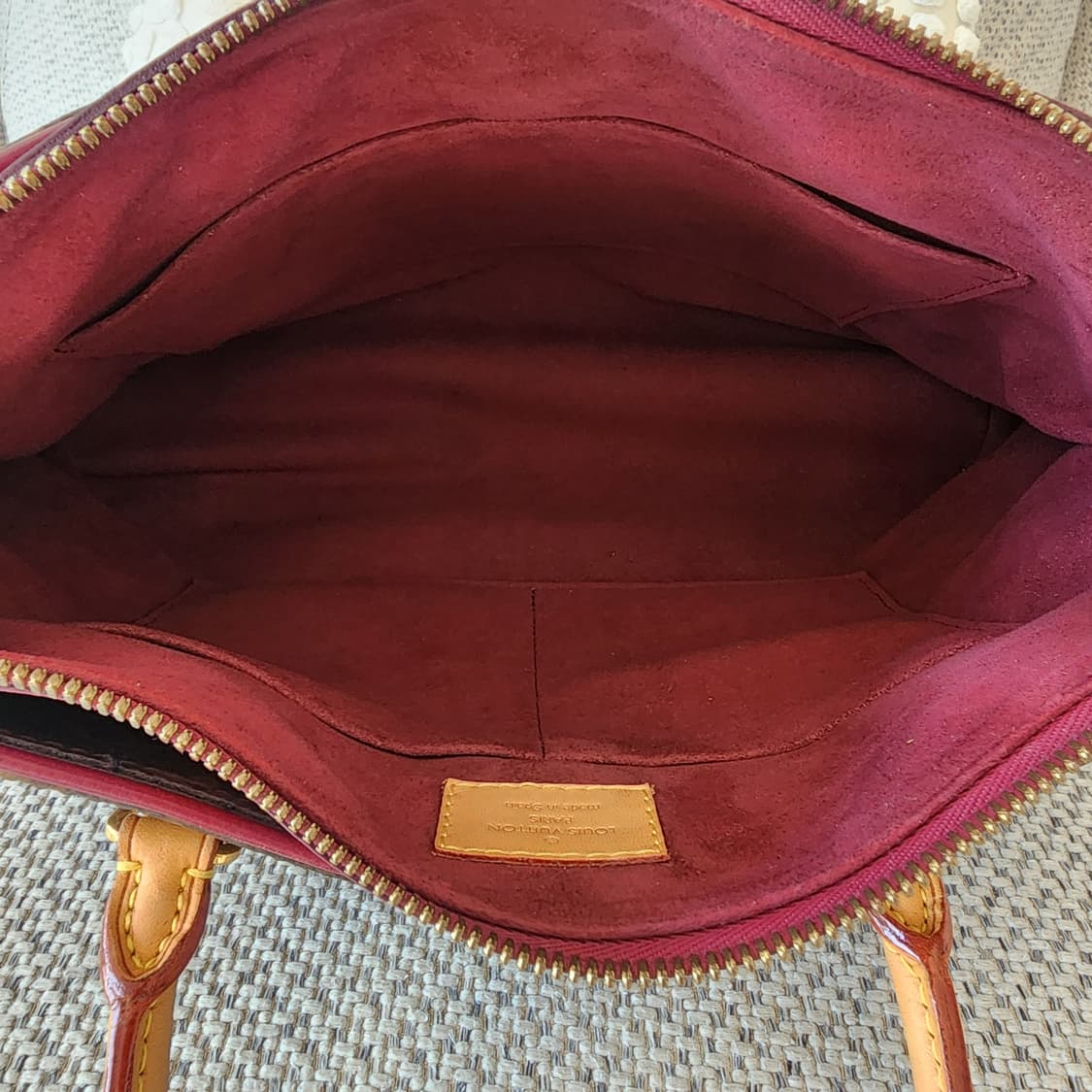 상태최상 루이비통 팔라스 MM 토트 겸 숄더백 모노그램 푸시아 상품이미지9