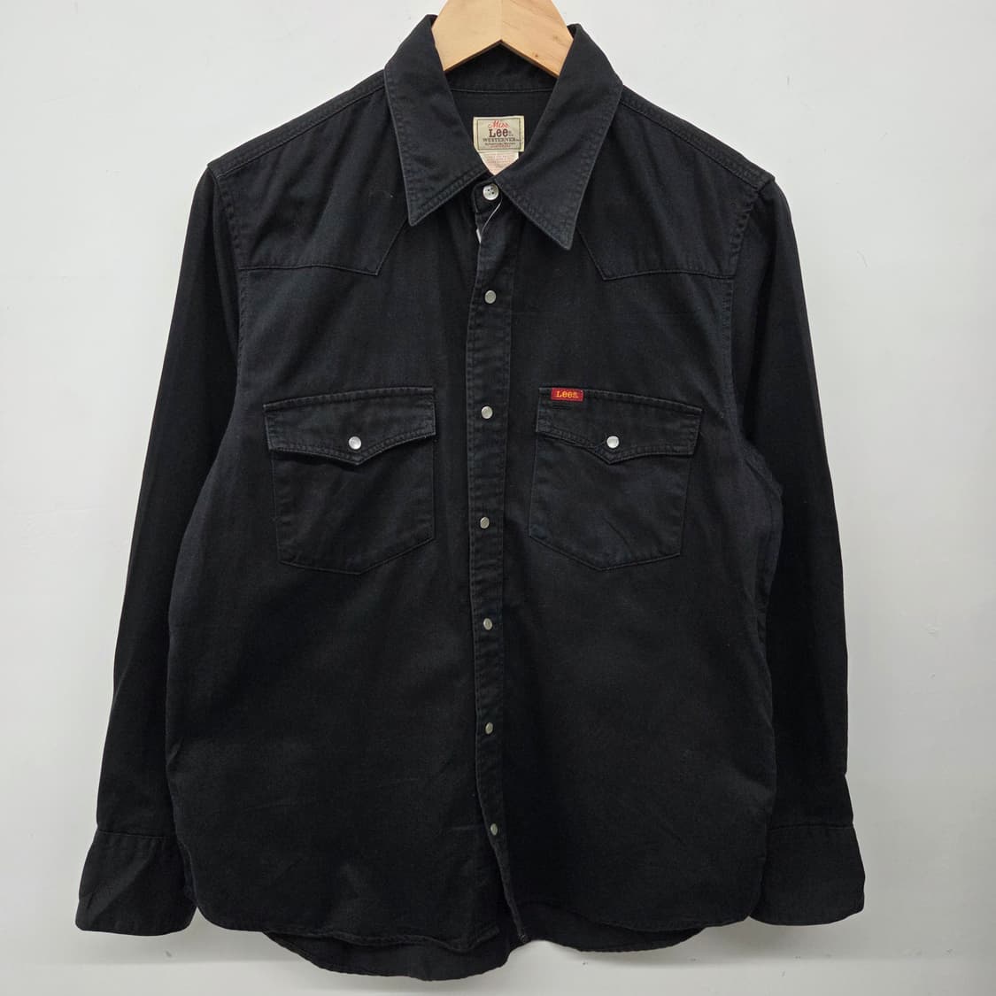 Lee 웨스턴 블랙 셔츠 남방 남m 상품이미지2