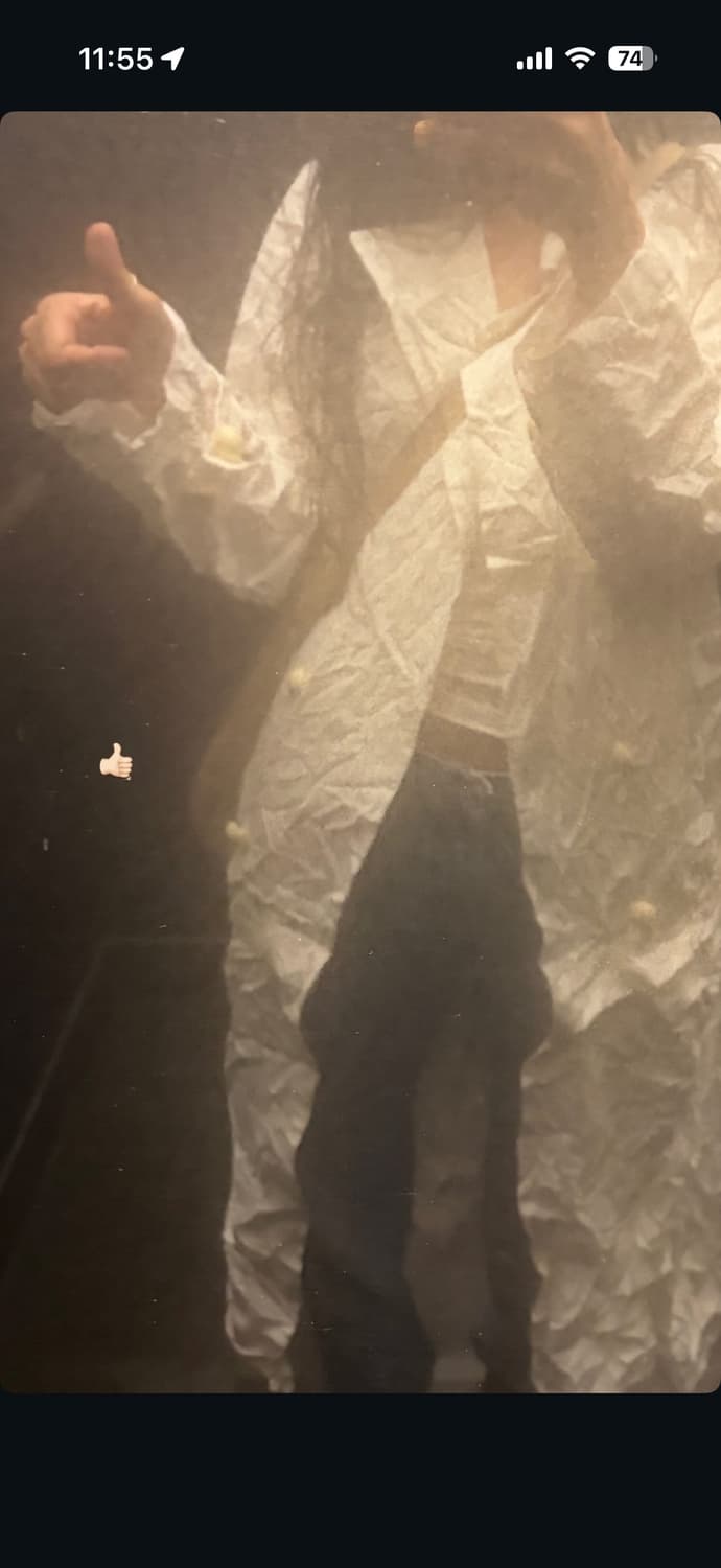 Eonts 에옹쓰 Paper Vintage Coat - white 상품이미지3