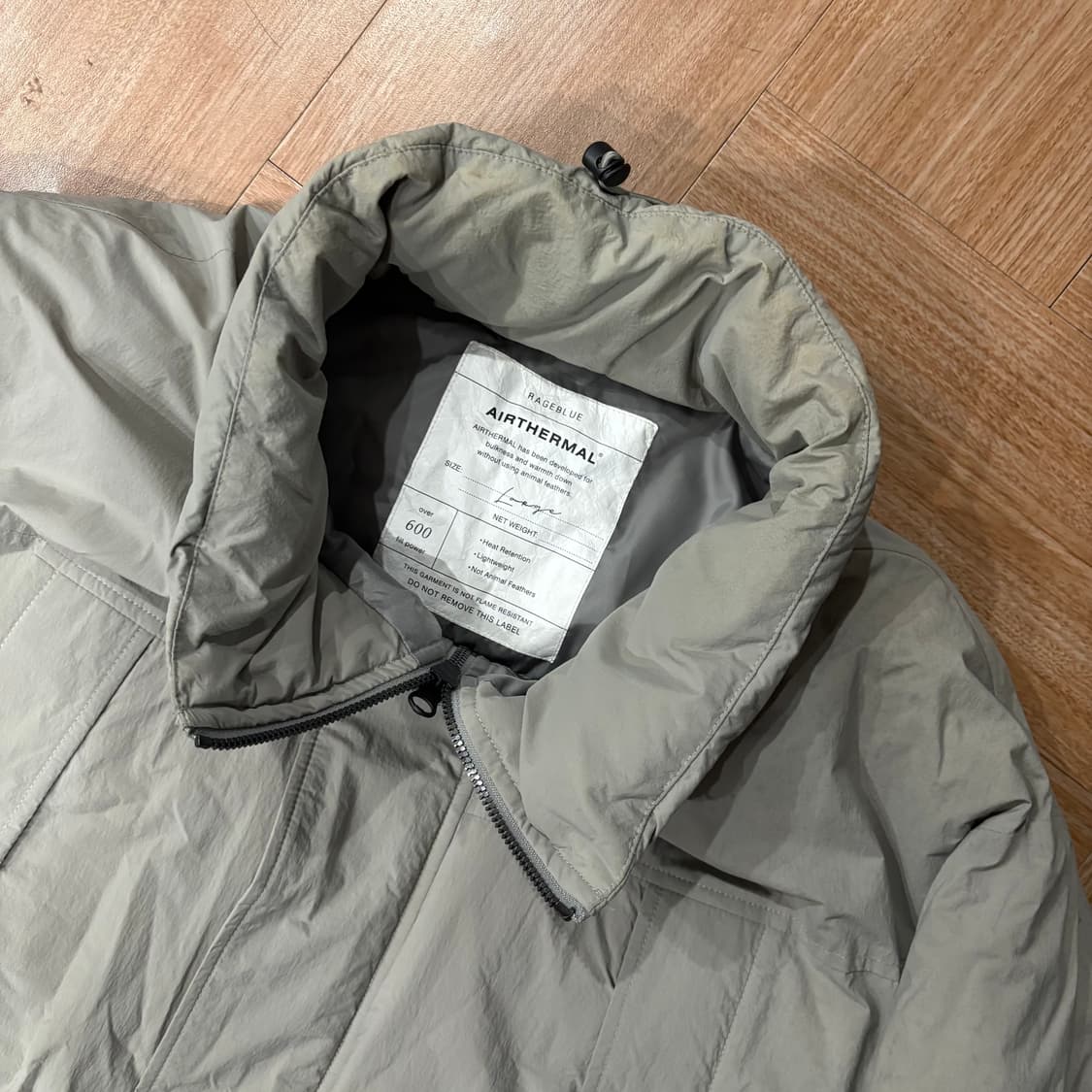 레이지블루 에어써멀 숏 몬스터 파카 상품이미지2