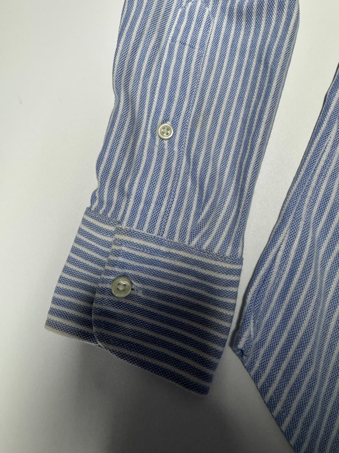 여성 폴로 랄프로렌 옥스포드 니트 스트라이프 셔츠 S 상품이미지7