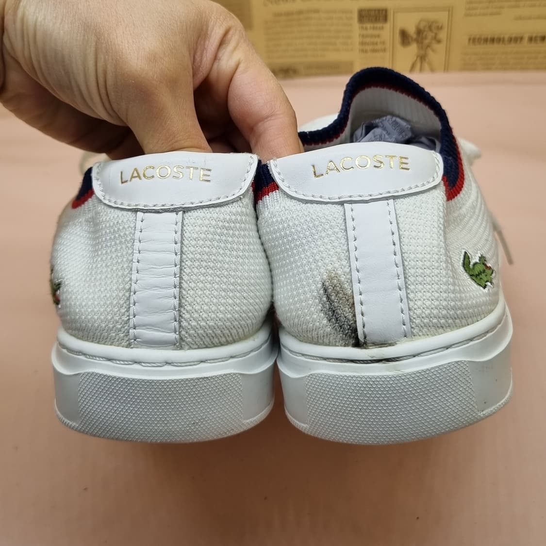 라코스테 니트 남성스니커즈 43 280 상품이미지4