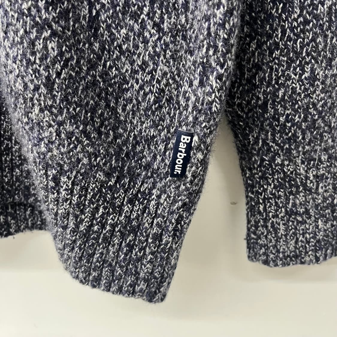 바버 그레이 니트 스웨터 남 xl 상품이미지2