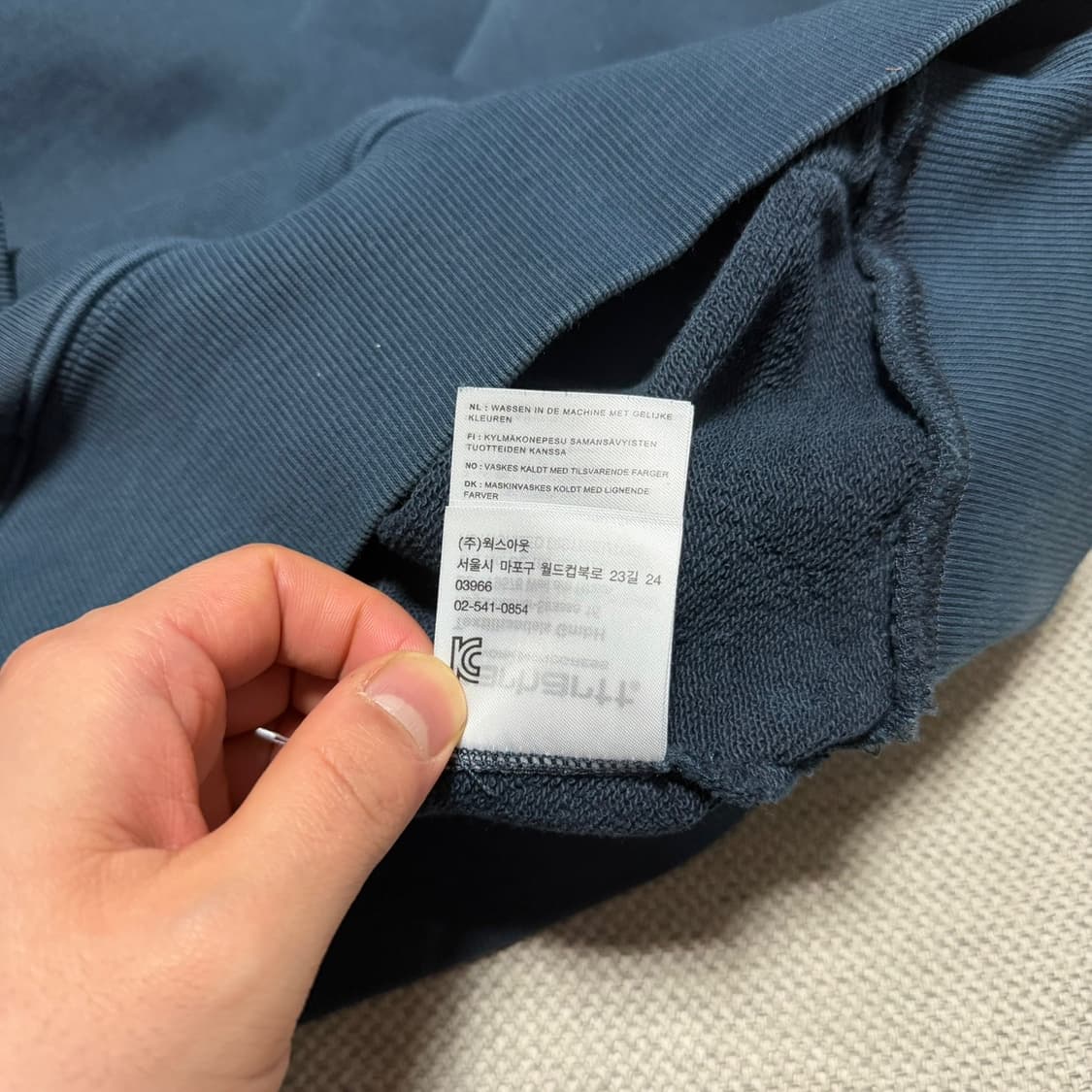 칼하트 카라 맨투맨 상품이미지4