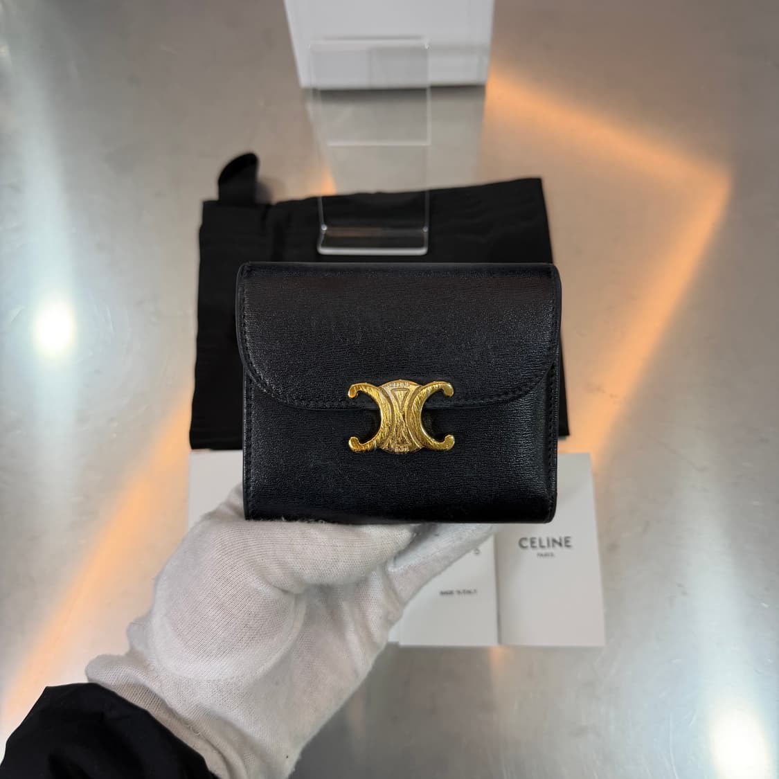 [리오브전포점] 셀린느 스몰 트리옹프 플랩 지갑 상품이미지2