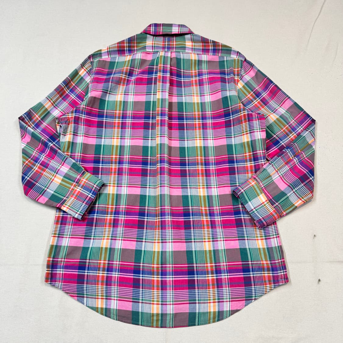 L) 폴로 랄프로렌 클래식 마드라스 체크 셔츠 상품이미지5