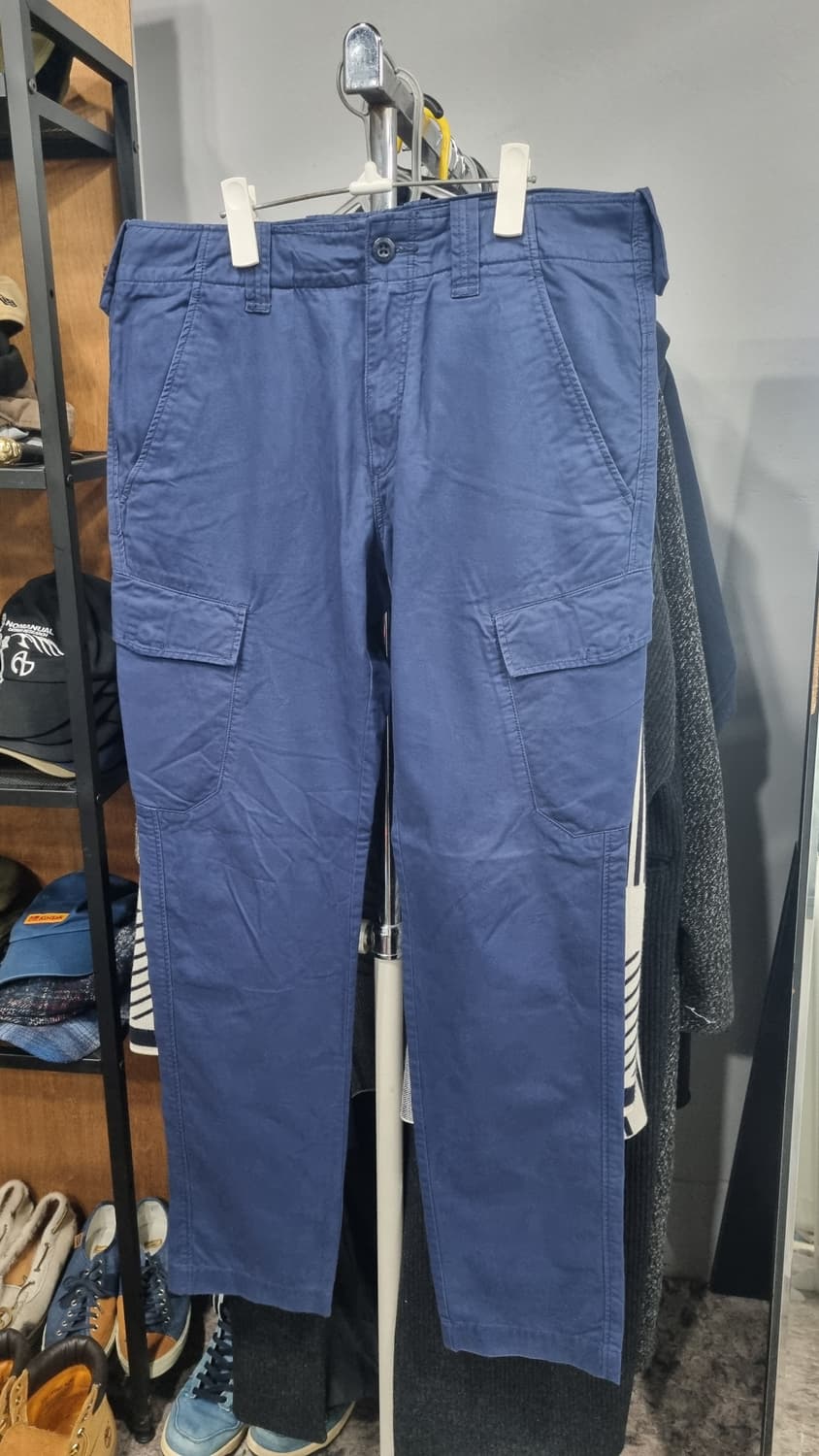 LACOSTE) 라코스테 남색 스판슬림 CARGO PANTS 허리 34 상품이미지1