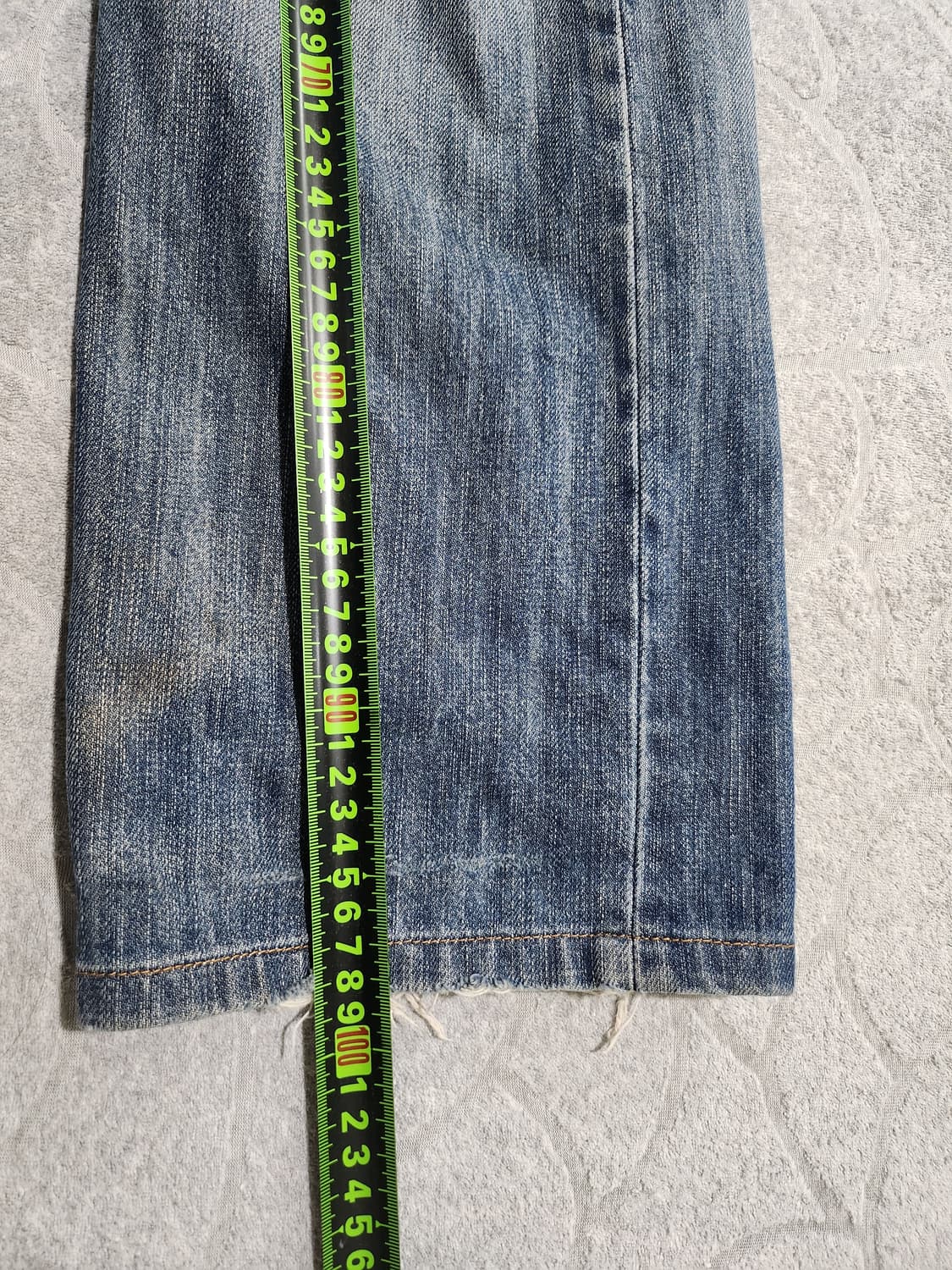 리바이스 501 중청 빈티지 데미지 청바지-34  상품이미지8