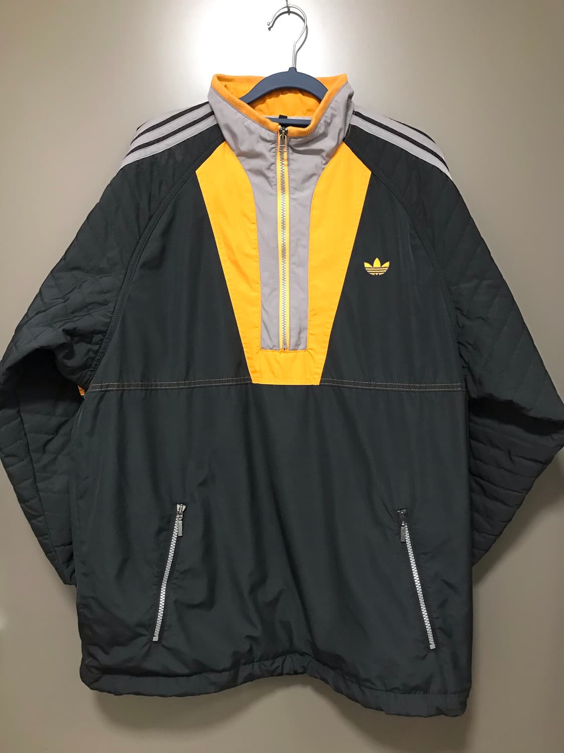 90년대 아디다스 일본판 누빔 아노락 상품이미지2