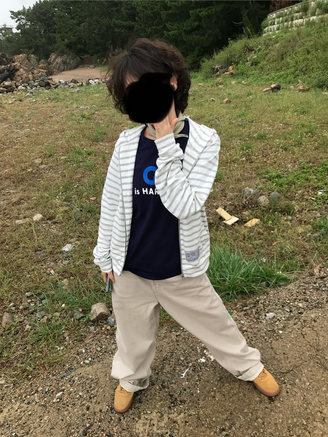 유니클로 와이드핏 컬러진 상품이미지2