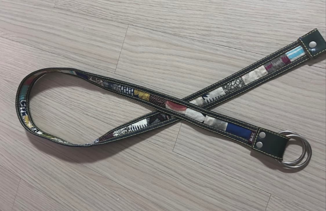 패치워크 벨트 빈티지 데님벨트 빈티지벨트 상품이미지1