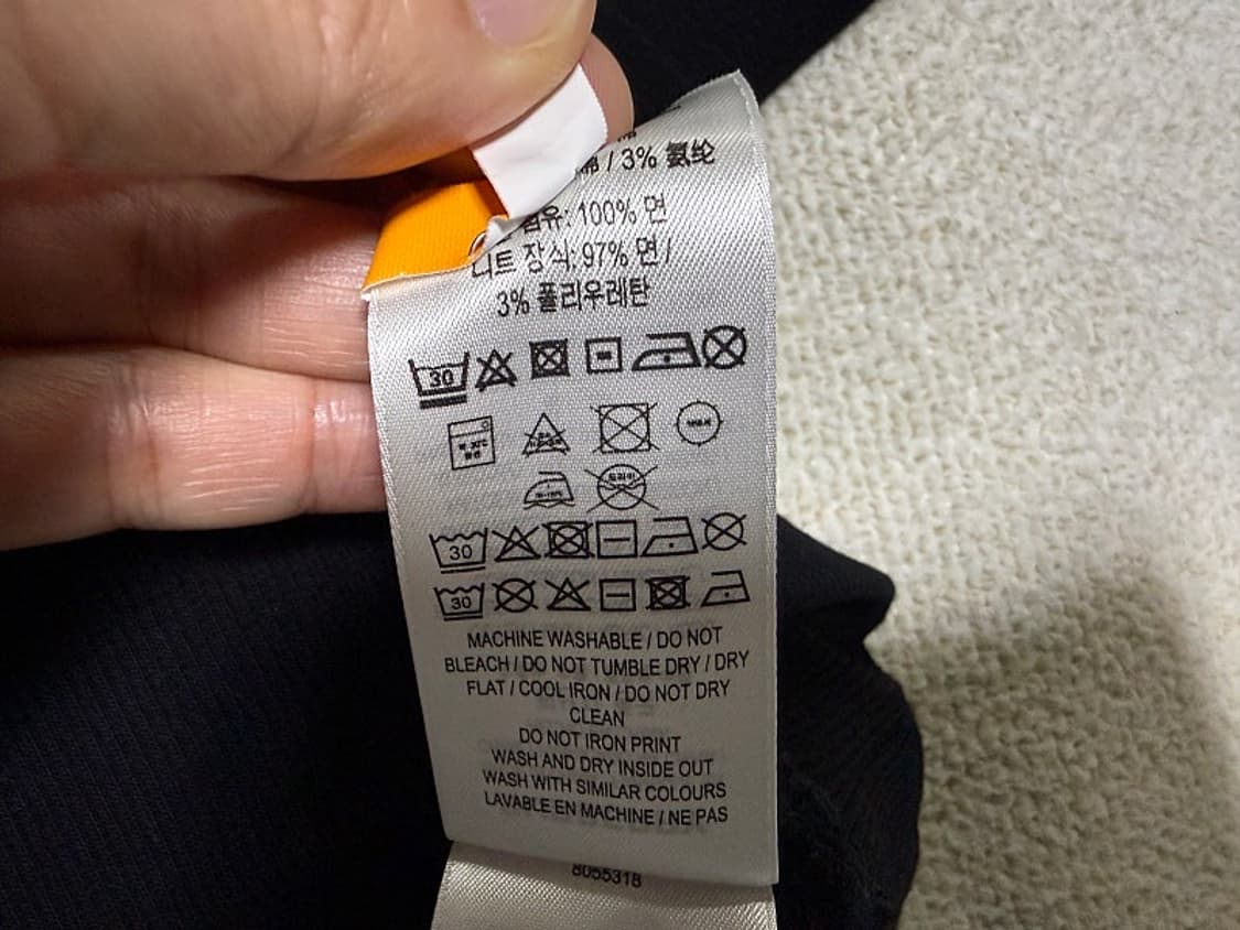 버버리 후드 티셔츠 남성용 105사이즈 상품이미지4