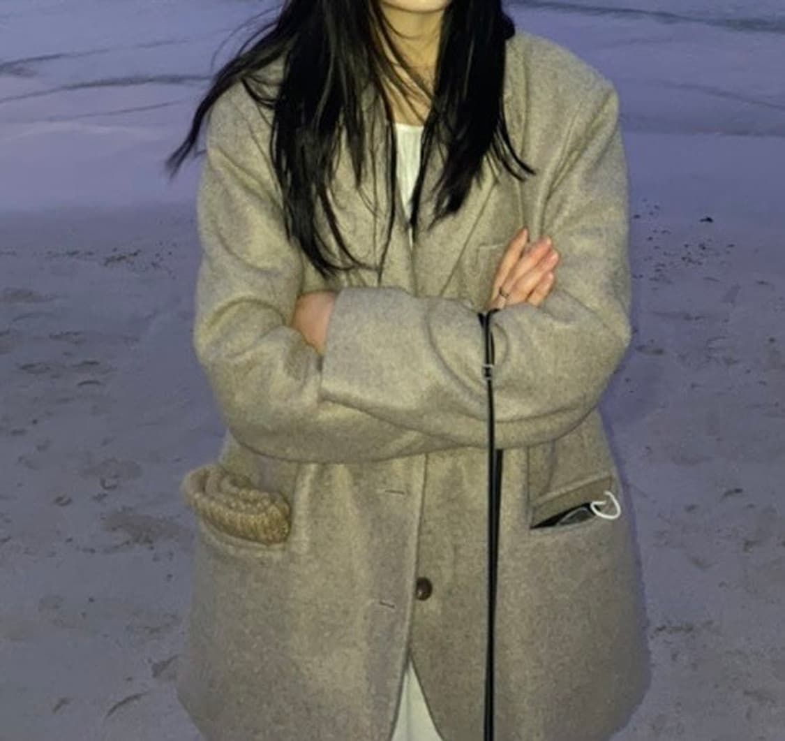 빈티지 누빔 블레이저 자켓 상품이미지3