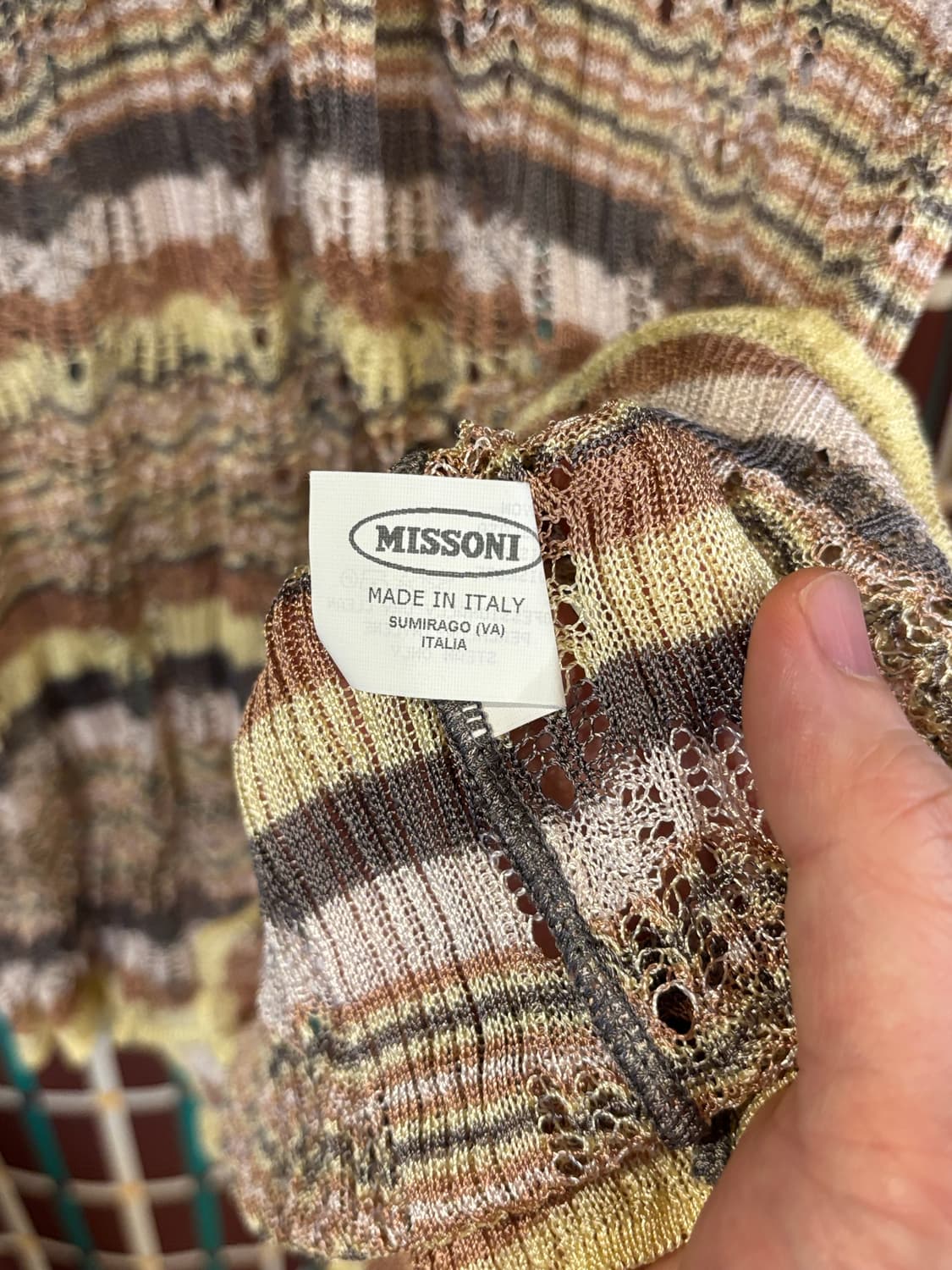 미쏘니 니트 원피스 그레이 멀티컬러 상품이미지7