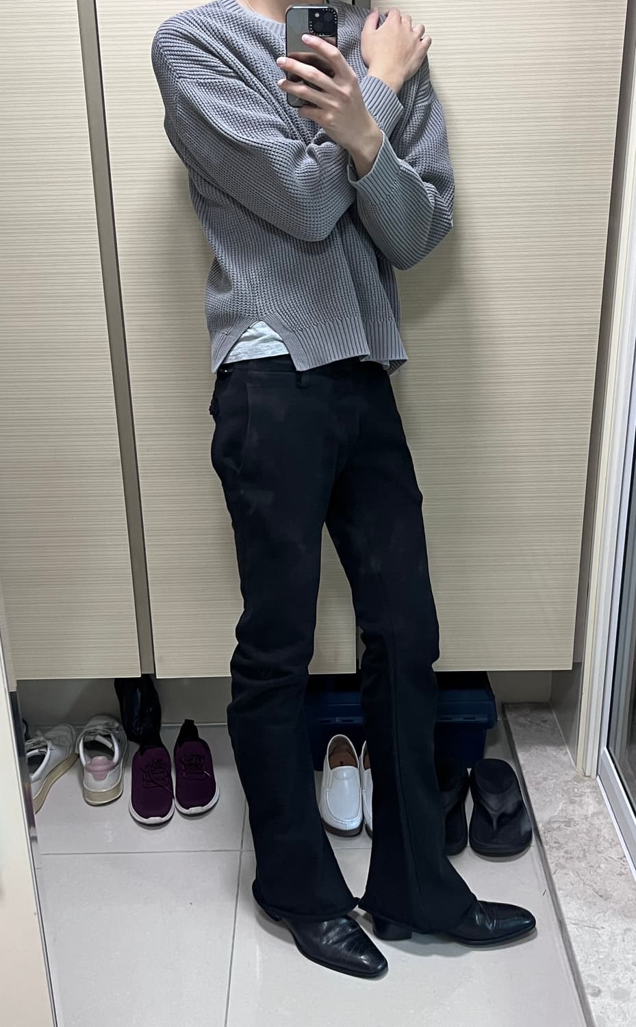 [s] 갭 와플니트 상품이미지2