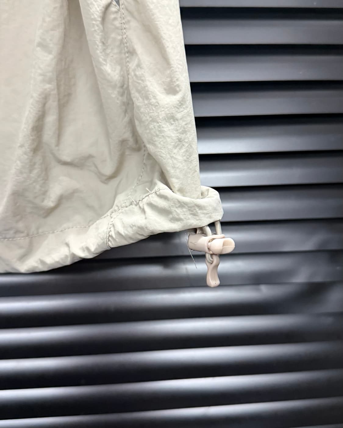 예일 브이넥 V넥 나일론 야구 베이스볼 반팔 아노락 베이지 XL 105 상품이미지6