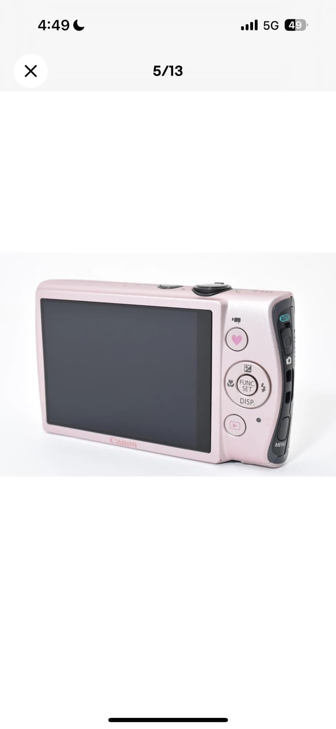 민트급) 캐논 익시 IXY 600F 한정판 핑크 상품이미지3