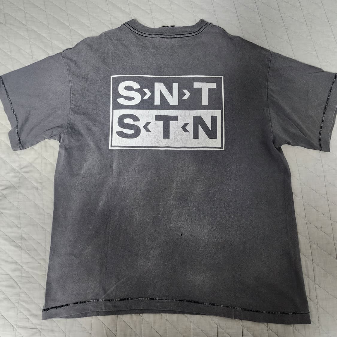 [L] 세인트미카엘 SAINT SNT 서브팝 오마주 티셔츠 상품이미지3