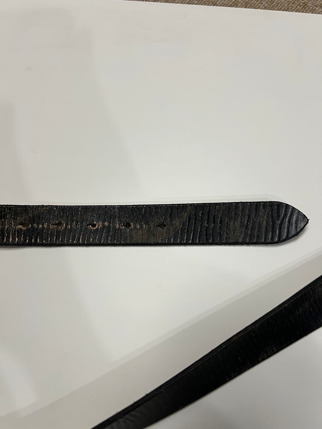 캐피탈 오일드 레더 스터드 디스코 벨트 상품이미지7