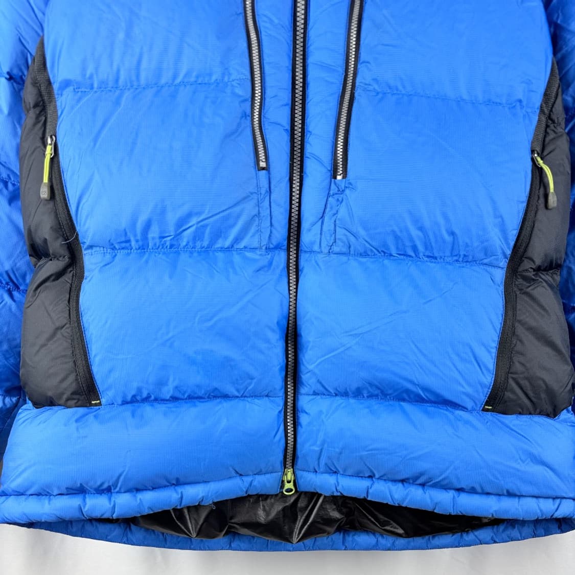 (105) 밀레 800필 윈드스토퍼 구스다운 패딩 블루 상품이미지4