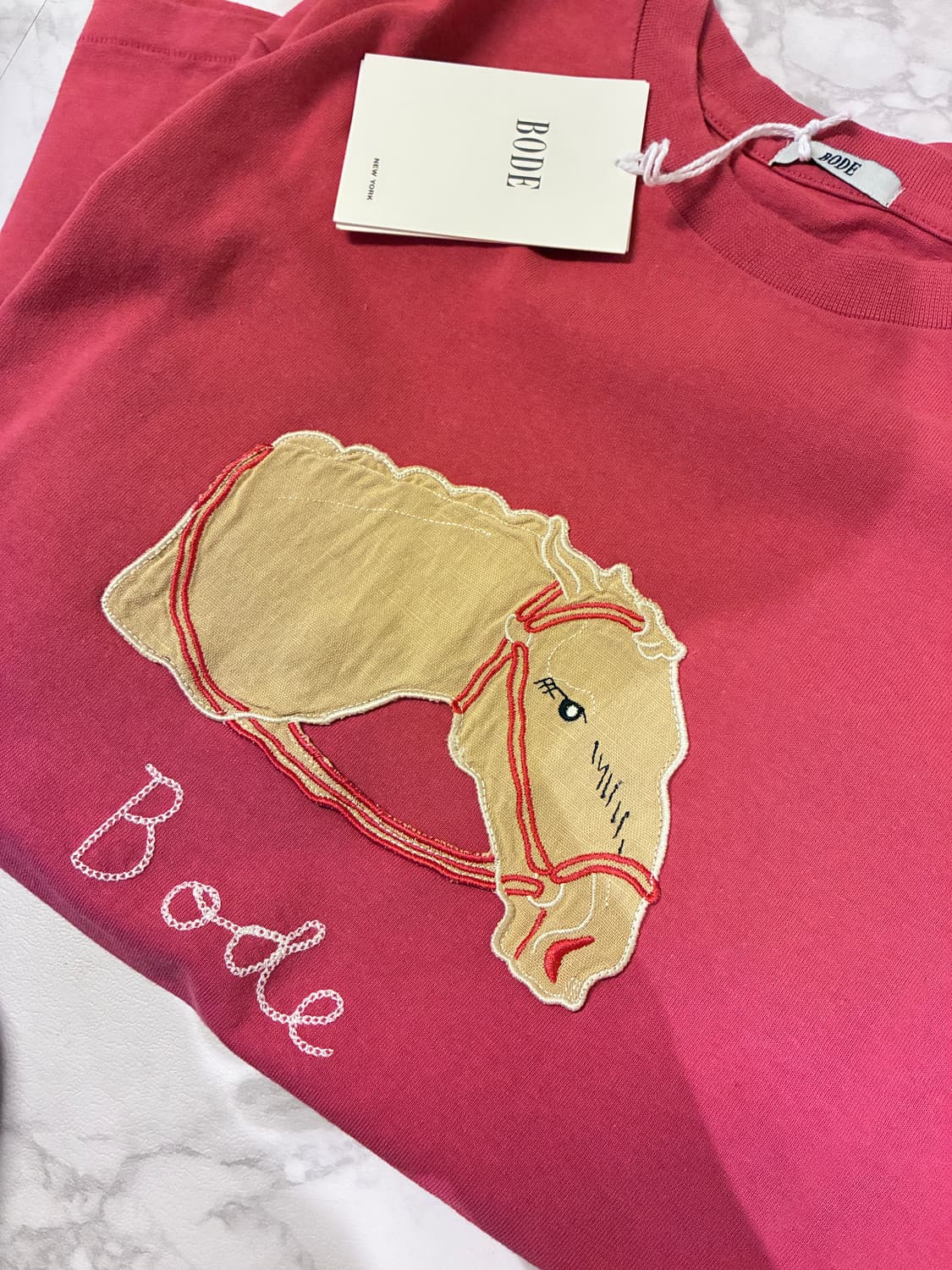 보디 자수 티셔츠 상품이미지2