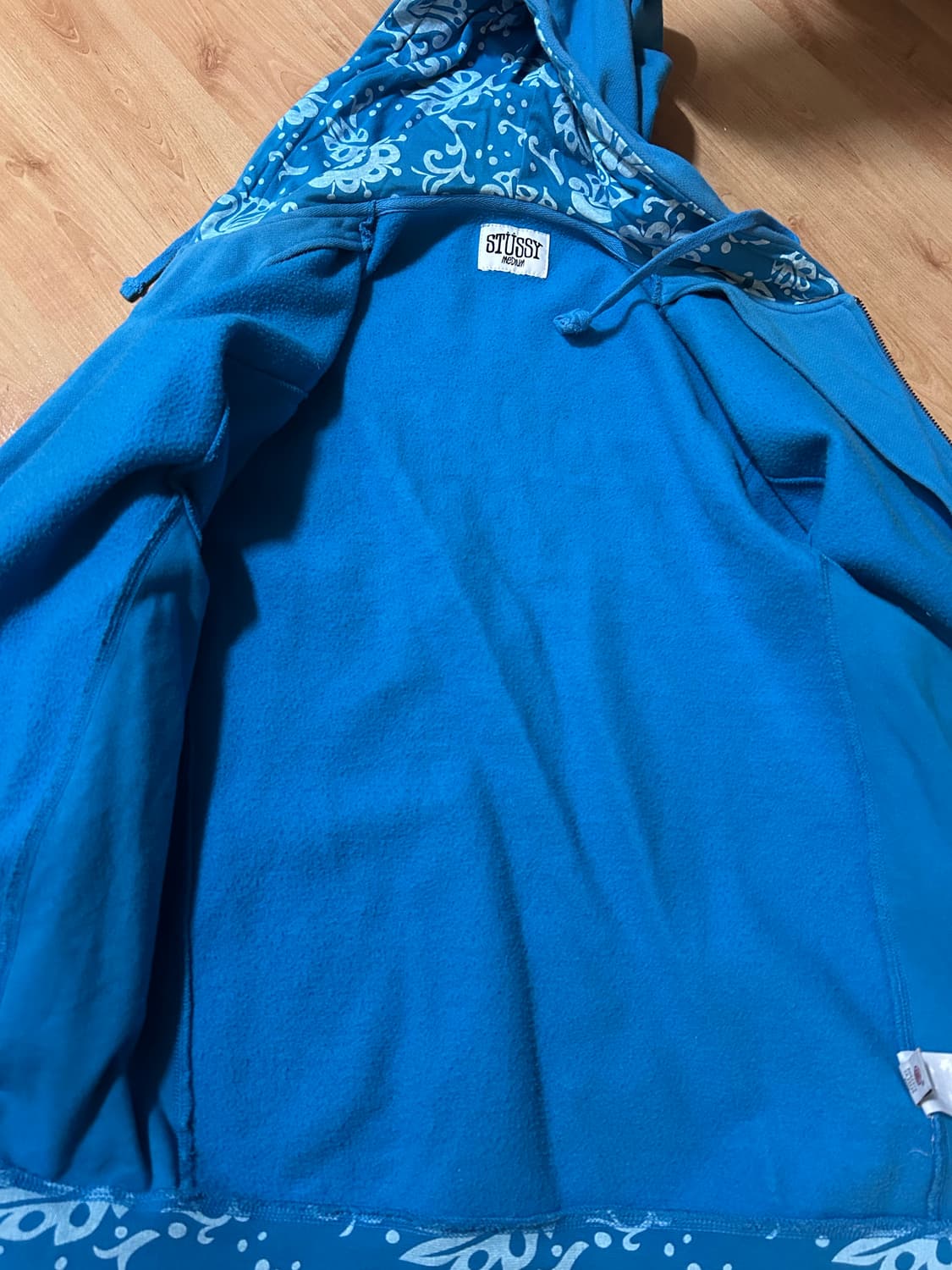 스투시 빈티지 후드집업 상품이미지5