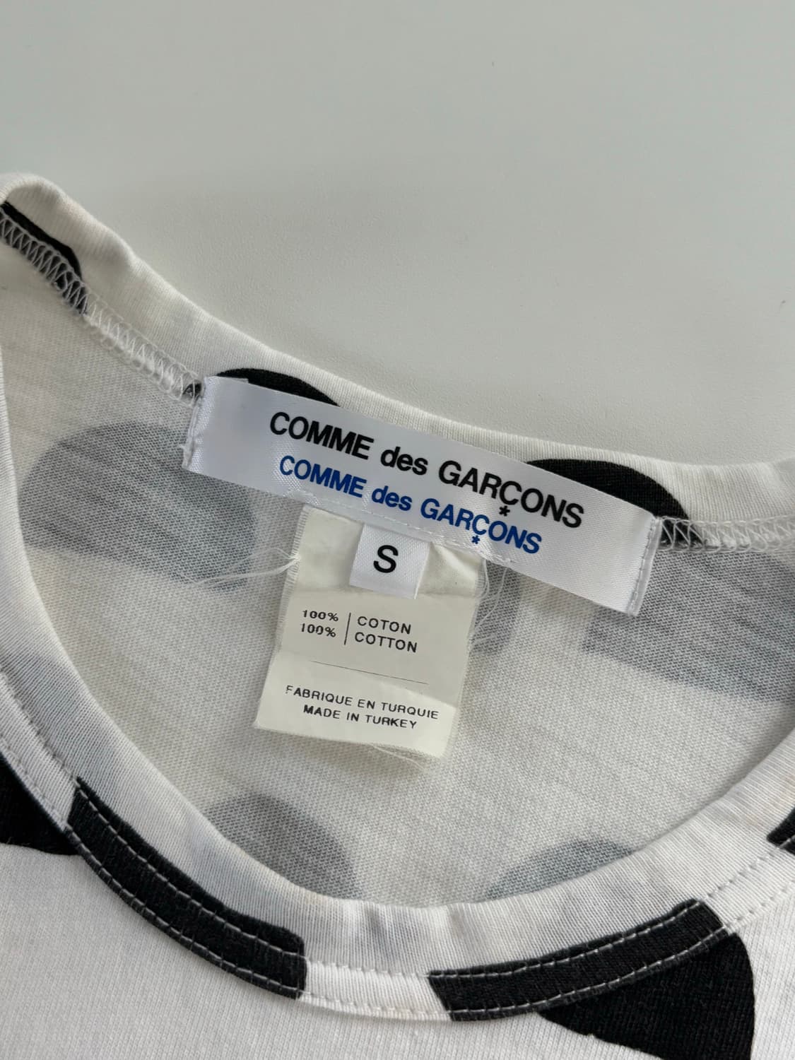 Comme des Garcons 꼼데가르송 도트 프린트 롱슬리브 상품이미지7