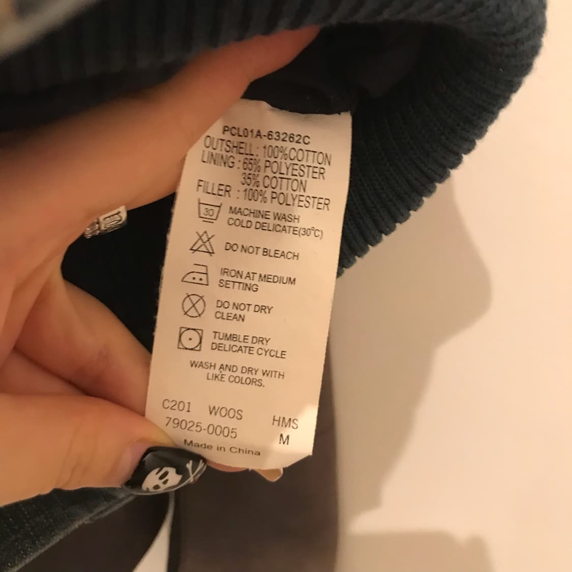 Levi’s 리바이스 갸루 펑크 하이넥 니트 데님 vest 상품이미지9