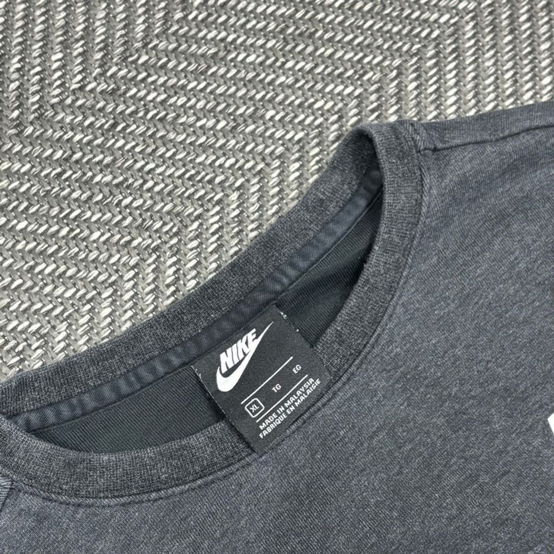 나이키 배색 로고 맨투맨 v0290 상품이미지5