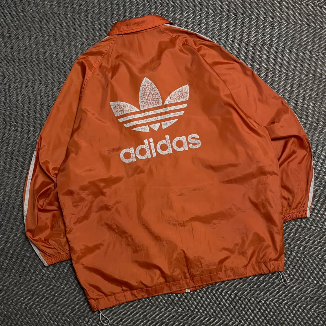 90s 아디다스 올드스쿨 빅로고 박시핏 바람막이 자켓y 5238 상품이미지1