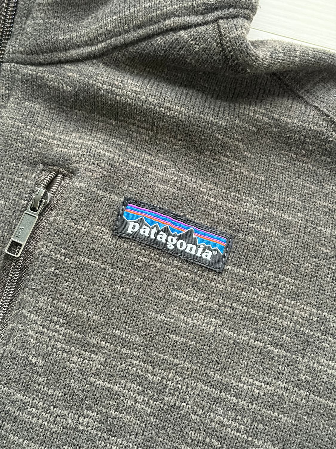 파타고니아 신칠라 감성 니트 플리스 하프집업 M (103)  상품이미지3