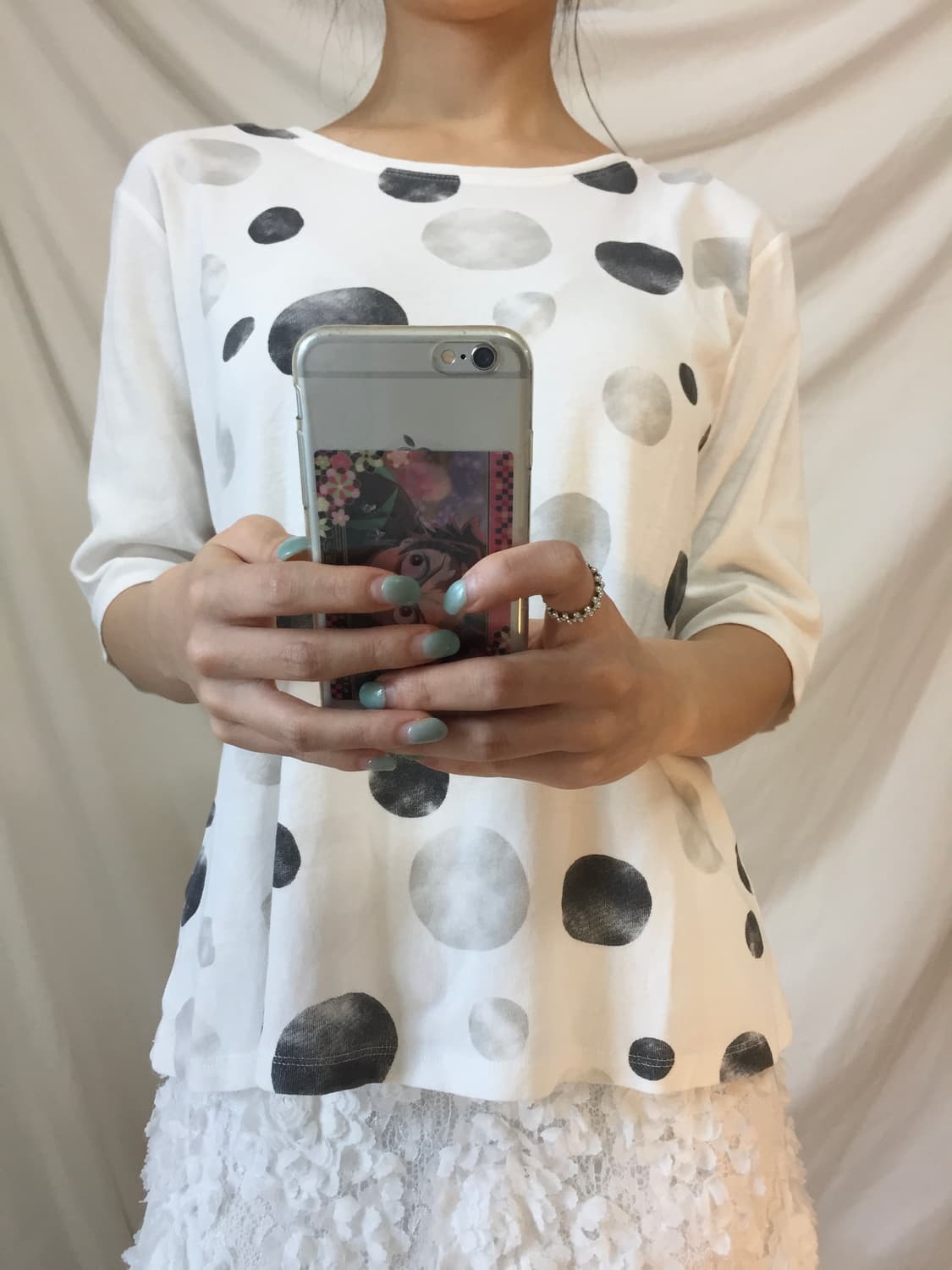 도트 티셔츠 상품이미지5